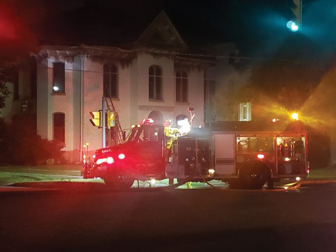 Late night structure fire | News, Sports, Jobs - Times Observer